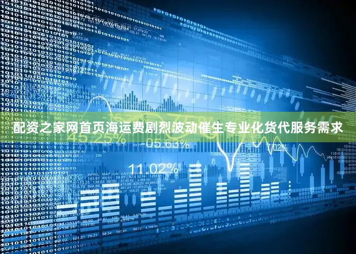 配资之家网首页海运费剧烈波动催生专业化货代服务需求